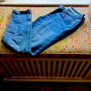 Boden skinny jeans with zippers on ankles